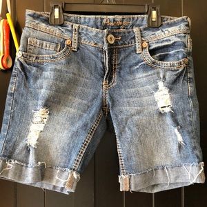 Amethyst Denim Shorts